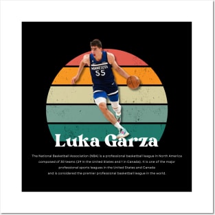 Luka Garza Vintage V1 Posters and Art